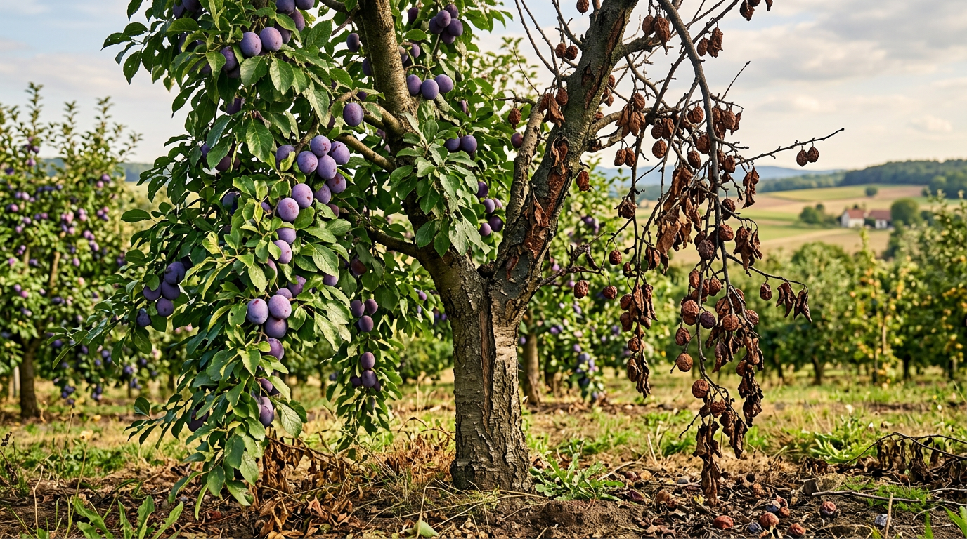 Maladie du Prunier : Diagnostic et Soins Experts du Verger