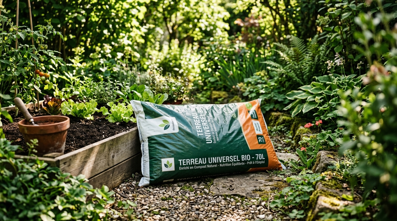 Comprendre le poids réel de 70l de terreau en kg