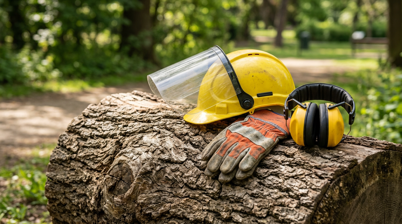 Équipements de protection individuelle pour les travaux de dessouchage