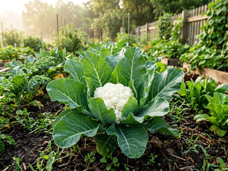 Potager choux fleur : les secrets d’une récolte d’exception