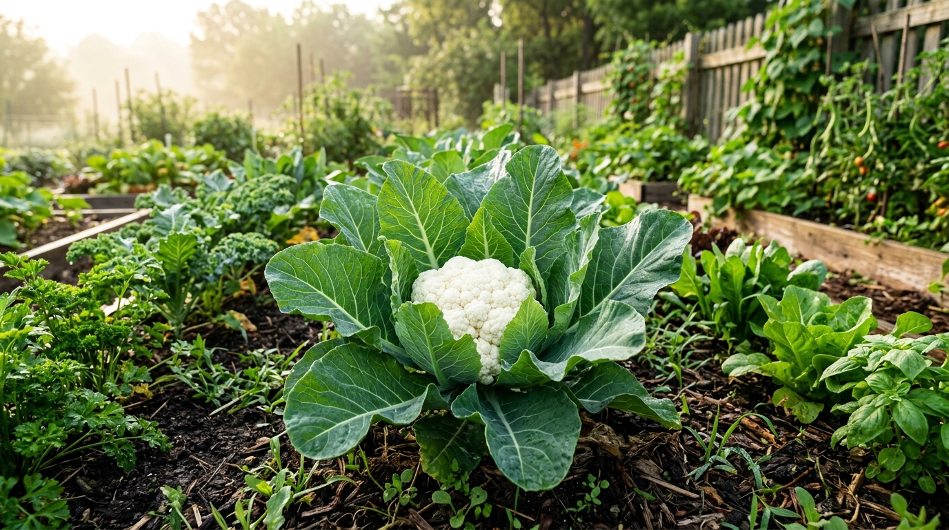 Potager choux fleur : les secrets d’une récolte d’exception