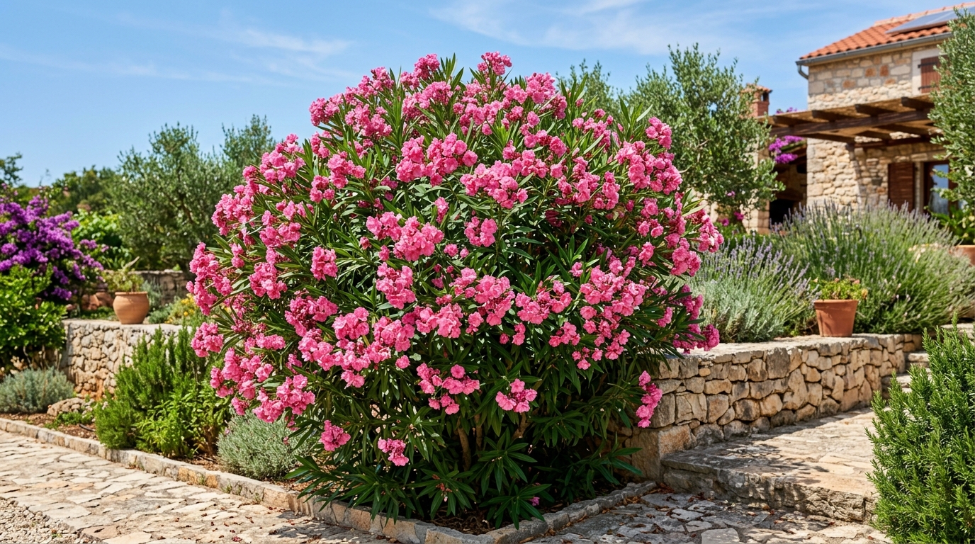 Comment tailler un laurier rose trop haut avec succès : Guide complet