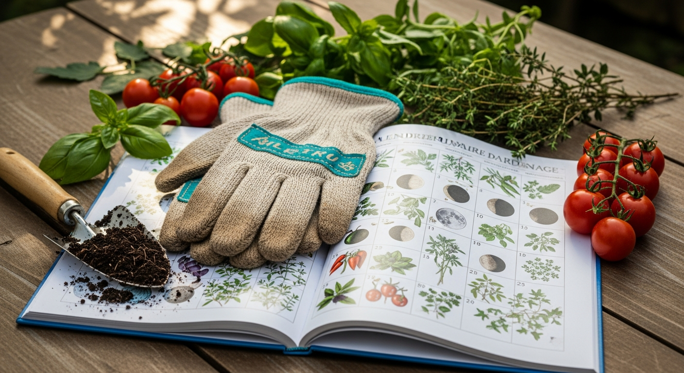 Calendrier lunaire du jardinage 2026 : le vrai guide