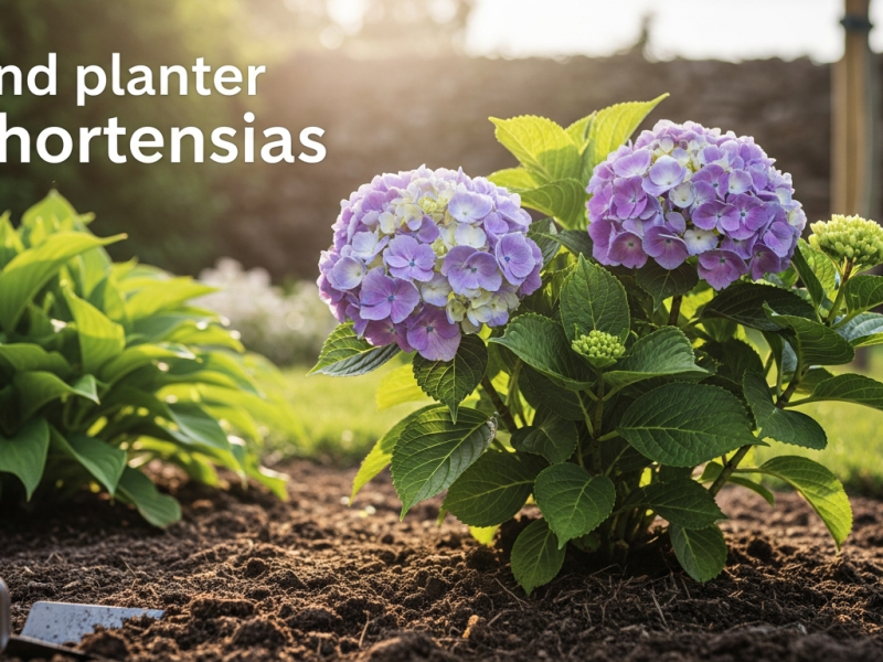 Quand planter les hortensias pour qu’ils survivent à l’hiver ?