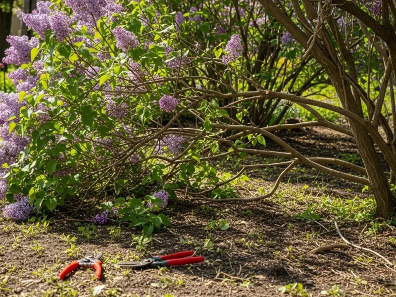 Comment tailler un lilas : taille annuelle et rajeunissement expliqués