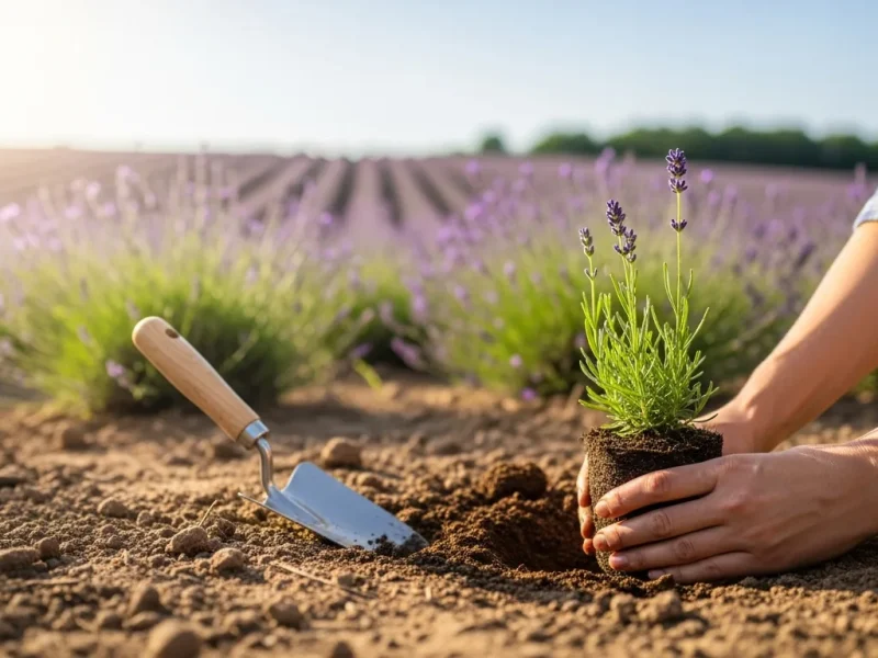Quand planter la lavande : les meilleures périodes selon les régions