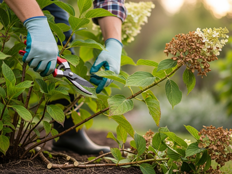 Quand tailler les hortensias : calendrier et méthode exacts selon l’espèce