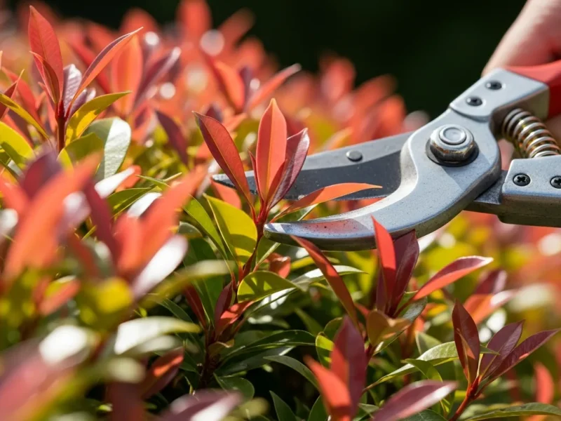 Quand tailler les photinias : calendrier et périodes idéales