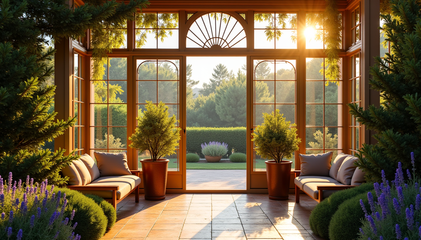 Orangerie de jardin : la pièce maîtresse d’un extérieur d’exception sur la Côte d’Azur