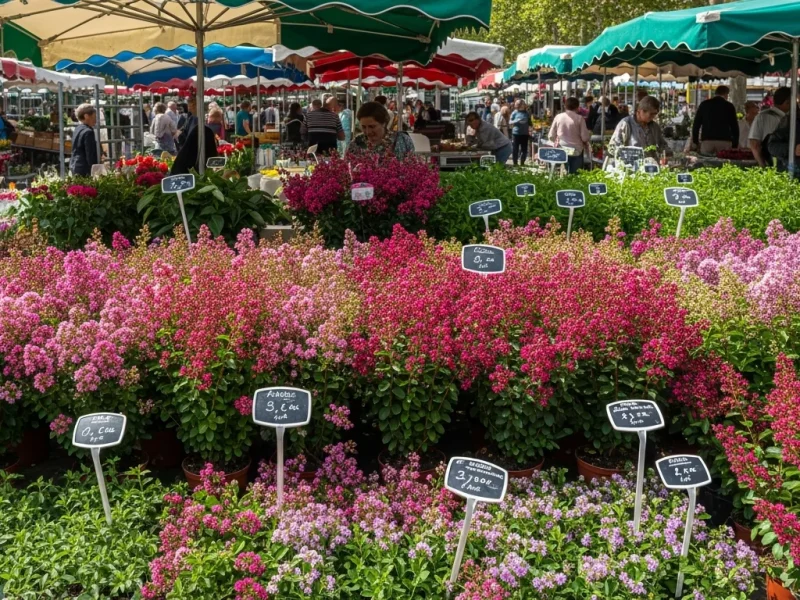Lilas des Indes prix (Lagerstroemia) : fourchettes et budget d’achat 2026