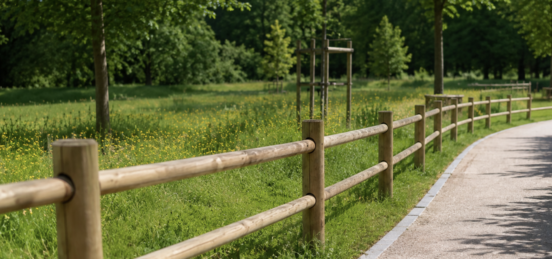 Clôturer un espace vert public : garder une limite sans durcir le parc