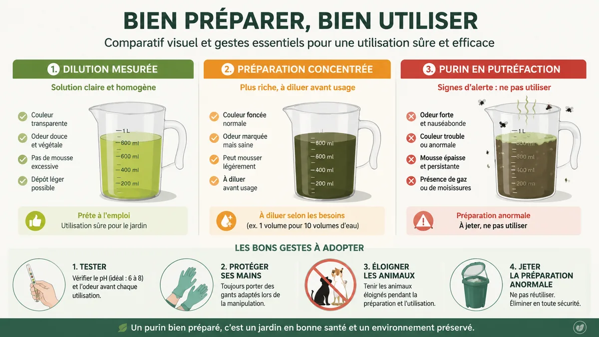 Risques et précautions lors de l’utilisation du purin d’ortie