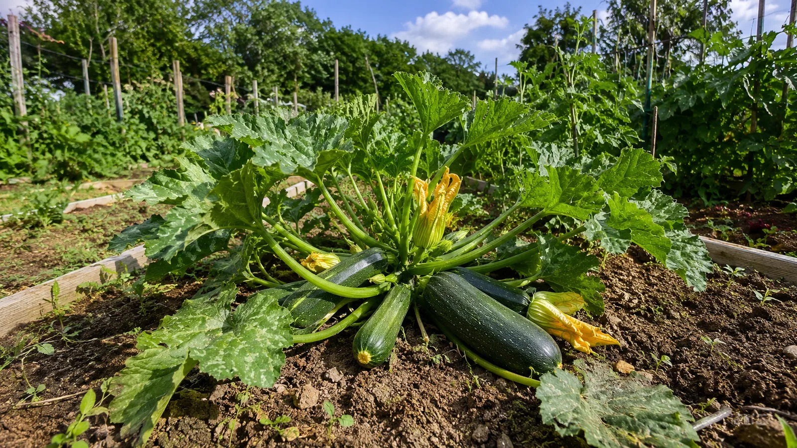 Jusqu’à quand planter des courgettes ? Dates et conseils
