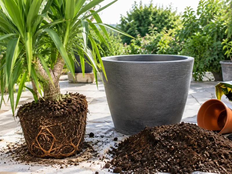 Quand rempoter un yucca d’intérieur : les bons gestes