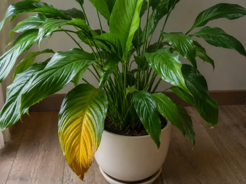 Spathiphyllum entretien : feuille jaune, diagnostic et gestes utiles